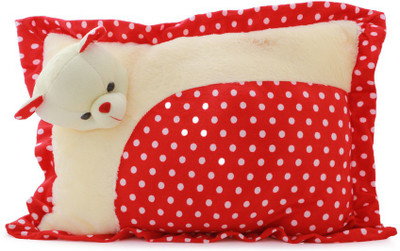 

Annie Cute Teddy Pillow Stuffed - 5 cm(Red)
