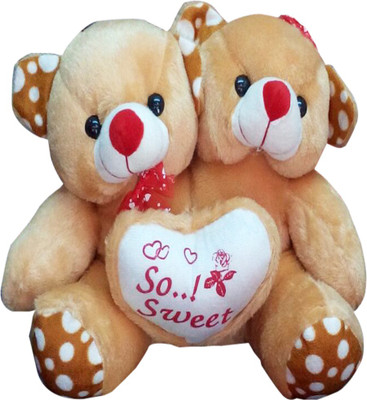 

Riya Enterprises Sweet Pair Big - 30 cm(Brown)
