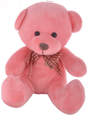 

Twisha Bear Checks Ribbon - 8 inch(Pink)
