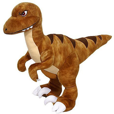 

Fiesta Toys Fiesta Velociraptor Dinosaur Plush Dino Raptor 8"(Brown)