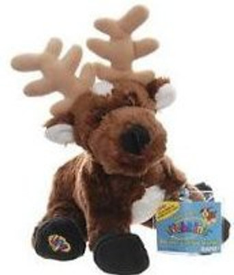 

Webkinz Reindeer With Magnetic Bookmark - 6 inch(Brown)