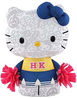 

Hello Kitty Color Me Kitty Small Cheerleader Plush - 11.02 inch(White)