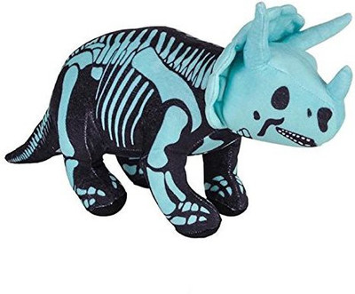 

RIN Triceratops 15" Skeledon Dinosaur Skeleton Theme Plush - 8 inch(Blue)