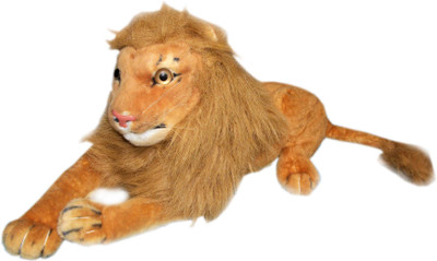 

Vidya Ventures Lion Toy - 25 cm(Brown)