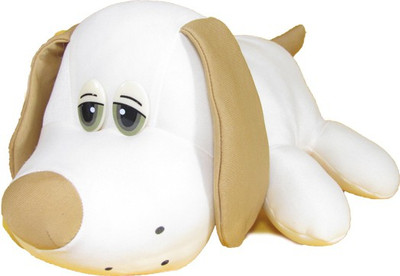 Tickles Sniffing Dog - 28 cm(White)