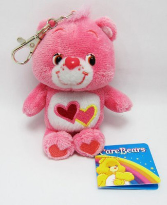 

Care Bears Love A Lot Care Bear Plush Keychain Collector'S Edition(Pink)