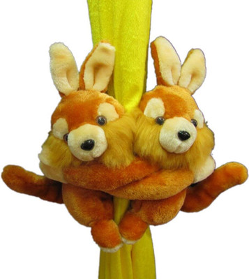 Tickles Rabbit Curtain Hanger  - 7 inch(Brown)