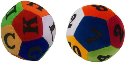 

Deals India Deals India Numeric soft toy ball and Deals india Alphabet soft toy ball Combo - 12 inch(Multicolor)