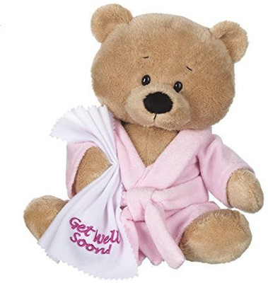 

Ganz 105" Get Well Teddy With Pink Robe Plush(Brown)