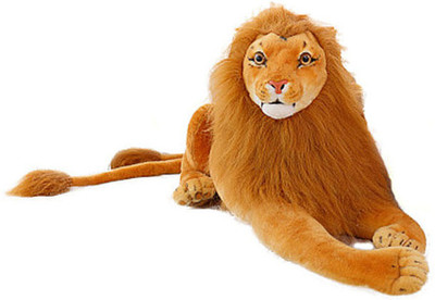 

Tickles Jungle Lion - 20 cm(Brown)