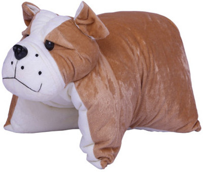 

ESHTYLE Folding Cushion with Boxer Dog - 12 Inch(Brown)