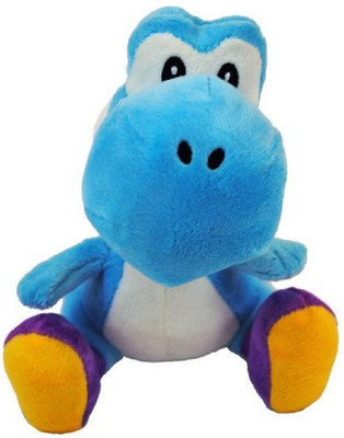 

Global Holdings Nintendo Super Mario Bros Wii Plush 6" Blue Yoshi(Blue)