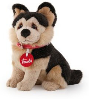 

Trudi German Shepherd Dog Plush 8" - 8 inch(Brown)
