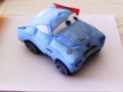 Just Play Disney / Pixar Cars 2 Movie 5 Inch Talking Plush Crash Ems(Blue)