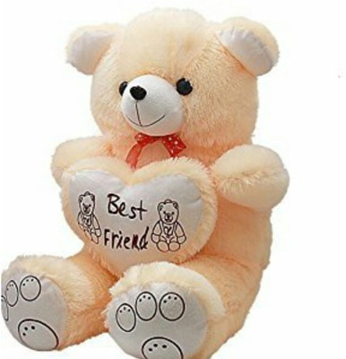 

Ansh Soft n Sweet Cream best friend teddy - 70 cm(Cream)