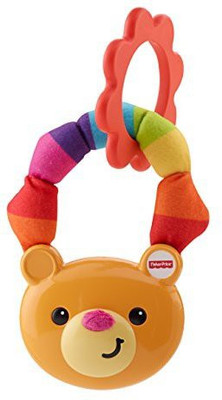 

Fisher-Price Soft Touch Rattlebear(Orange)