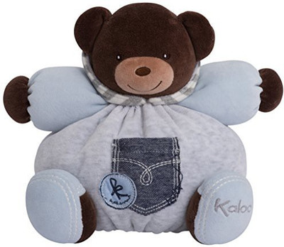 

Kaloo Denim Medium Bear - 9 inch(White)