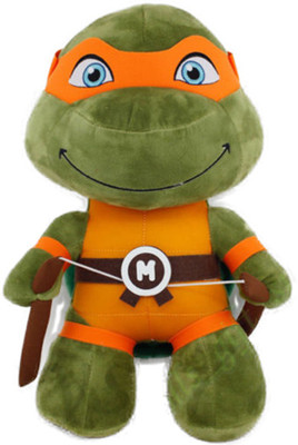 

Tickles Teenage Mutant Ninja Turtles Cartoon Michelangelo Mikey - 22 cm(Green)