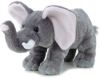 

Aurora Plush Peanut Elephant Flopsie 12"(Grey)