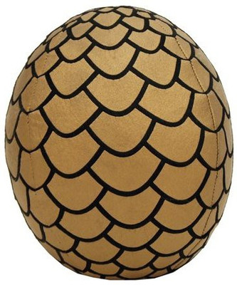 

Factory Entertainment Of Thrones Dragon Egg Gold Plush - 8 inch(Brown)