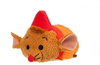 

Cinderella Disney Jaq ''Tsum Tsum'' Plush Mini 3 1/2''(Orange)