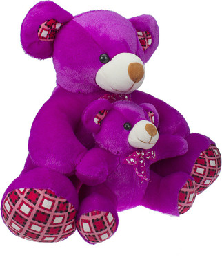 SANA TOYS MOTHER WIYH CUTE BABY 36 PURPLE SANA TOYS Soft Toys