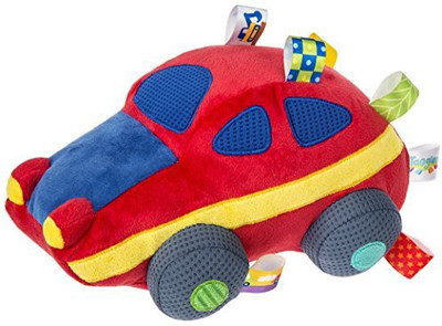 

Mary Meyer Taggies Wheelies Soft Sports Car - 6 inch(Red)