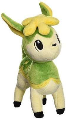 

Pokemon Center Black And White Pokedoll Plush Doll 8" Shikijika(Green)