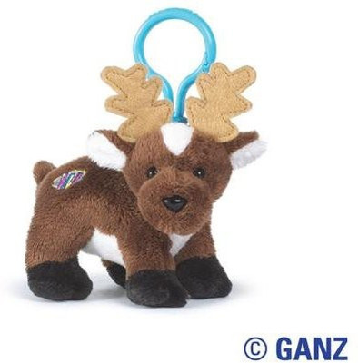 

Webkinz Holiday Reindeer Kinz Klip Ganz - 12 inch(Brown)