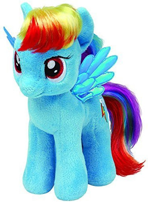 TY Beanie Babies My Little Pony Rainbow Dash 8" - 20 inch(Multicolor21)
