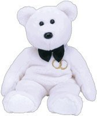 

ty Beanie Buddies Mr The Groom Bear(White)