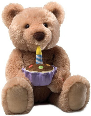 

Gund Birthday Teddy Bear Animated Musical Animal(Brown)