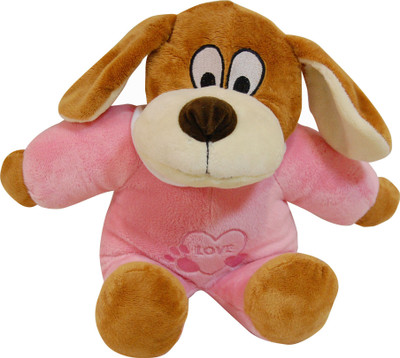 

Surbhi Dog Soft Toy - 36 cm(Pink, Brown), Brown;pink