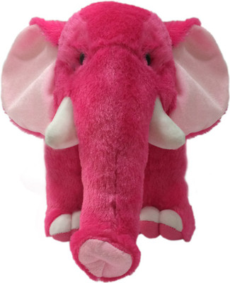

Ultra Elephant Soft Toy - 8 inch(Pink)