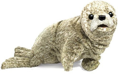 

Folkmanis Harbor Seal Hand Puppet - 5 inch(Brown)