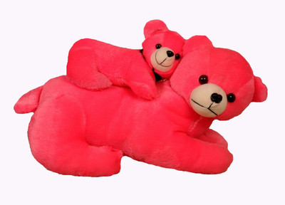 

Riya Enterprises Soft Bear Baby - 22 cm(Red)