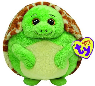 ty Beanie Ballz Zoom The Turtle (Medium)(Green)
