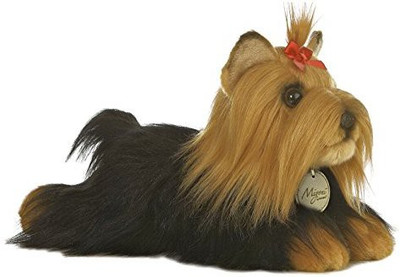

Aurora World Miyoni 11 Inches Yorkshire Terrier Dog With Brush(Brown)