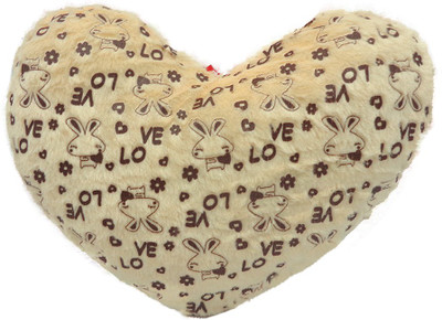 

Art N Hub Printed Love Heart Cushion (L-36cm) - 28 cm(Multicolor)