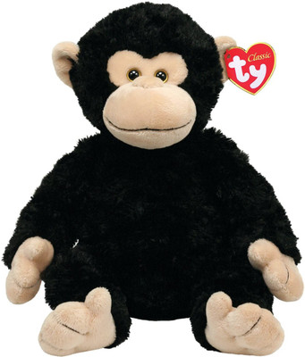 

Ty Toys Classic Plush Charlie Chimpanzee - Large - 33 cm(Black)