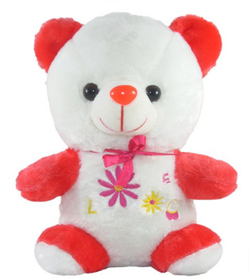 

Tickles Charming Sitting Teddy - 25 cm(Red)