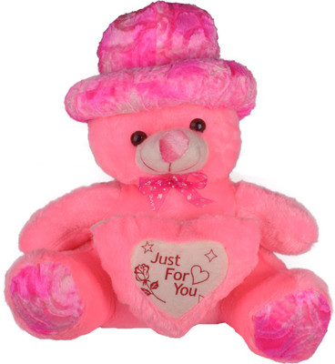 

Priya Shop Teddy Bear - 40 cm(Pink)