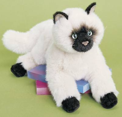 

Douglas Cuddle Toys Tasha Himalayan Cat Plush 16"(White)