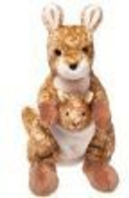 ty Beanie Ba Willough The Kangaroo - 8 inch(Brown)