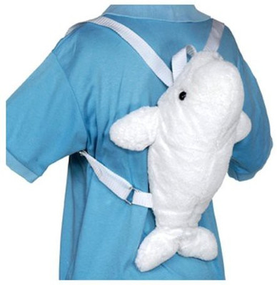 

Fiesta Toys Beluga Whale Backpack 11 - 20 inch(Multicolor)