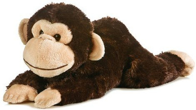 

Aurora Plush 12" Flopsie Chimp Monkey(Brown)