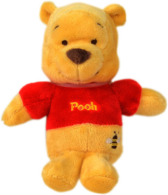 Disney Winnie the Pooh Squeaker - 5 inch(Red, Yellow)