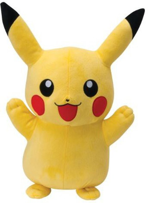 

Pokemon Tomy Pokmon Pikachu Large 18" Plush - 13 inch(Yellow)