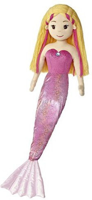 

Aurora World Marinna Mermaid 38" Plush(Pink)