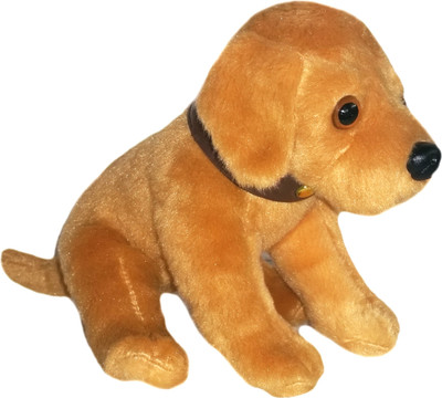 

Soft Buddies Sitting Labrador Dog - 8 inch(Brown)